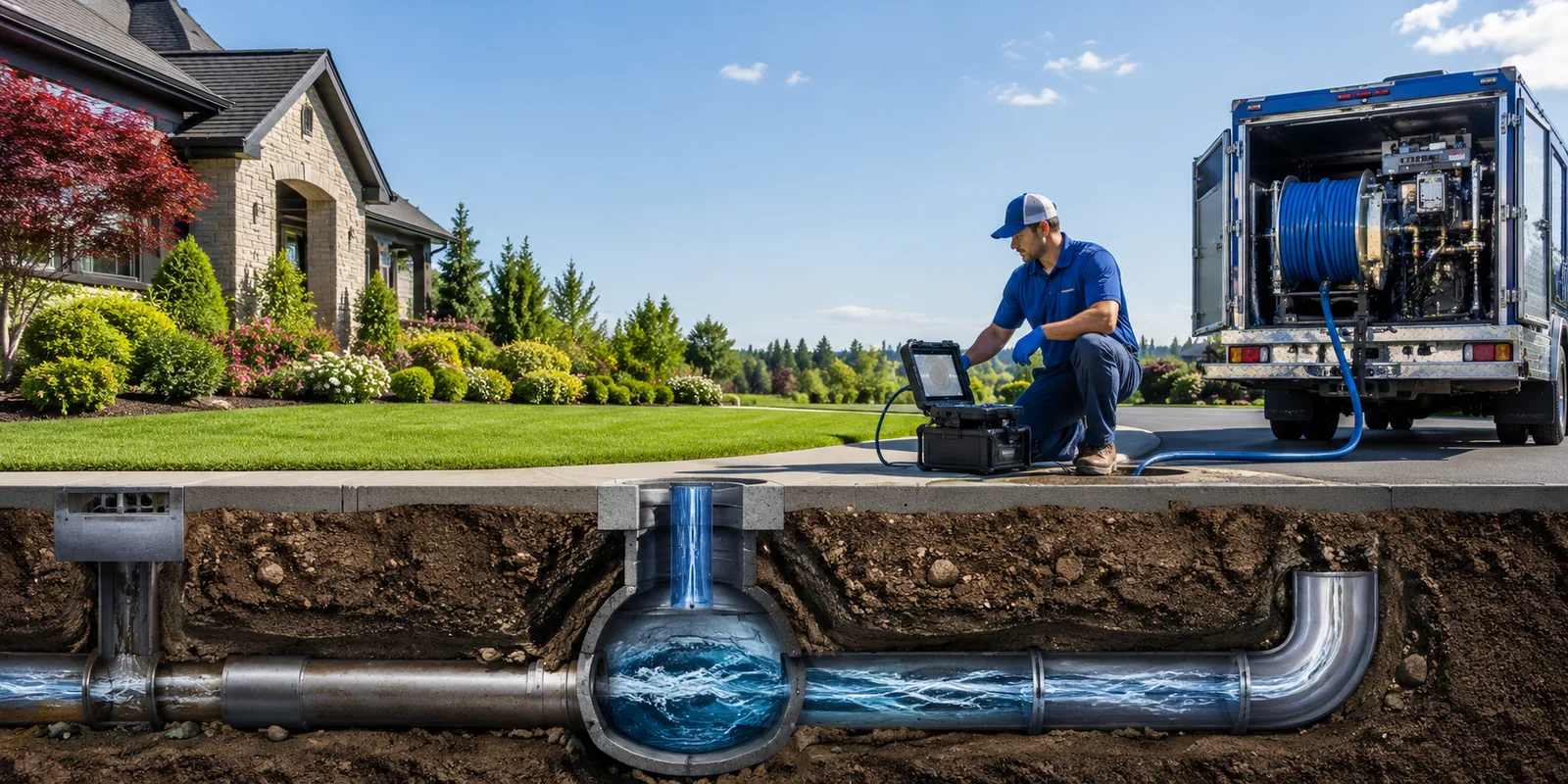 Drainage restoration information for Woodland, PA